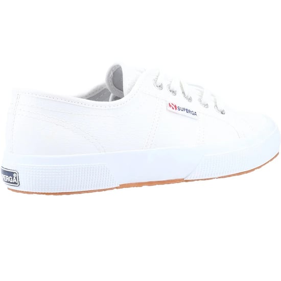 Superga Unisex Volwassen 2750 Tumbled Leather Sneakers (Wit) - Image 4