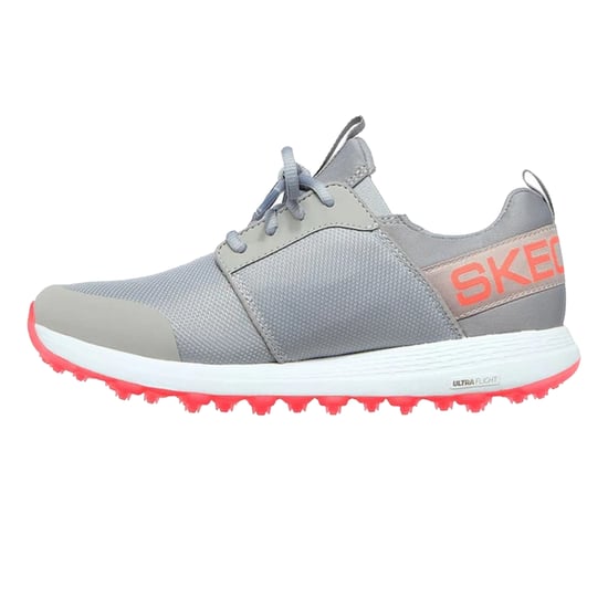Skechers Womens/Ladies Go Golf Max Sport Trainers (Grey/Coral) - Image 2