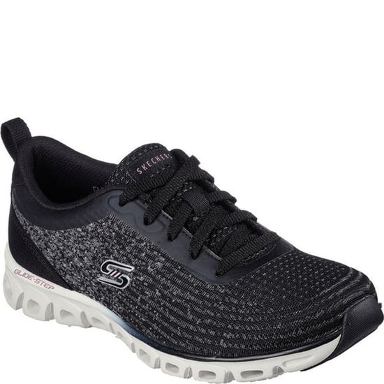 Skechers Dames/Dames Glide-Step Head Start Trainers (Zwart) - Image 3