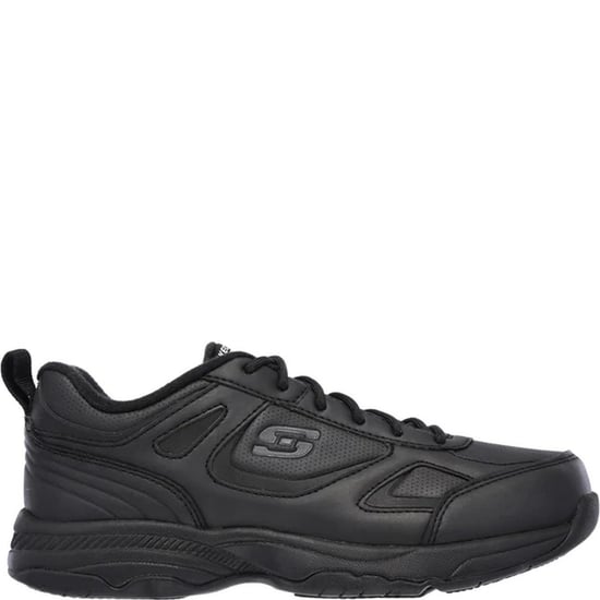 Skechers Dames/Dames Dighton-Bricelyn SR Leer Relaxed Fit Veiligheidsschoenen (Zwart) - Image 1
