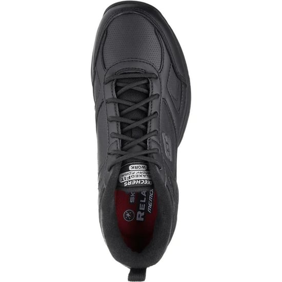 Skechers Dames/Dames Dighton-Bricelyn SR Leer Relaxed Fit Veiligheidsschoenen (Zwart) - Image 4