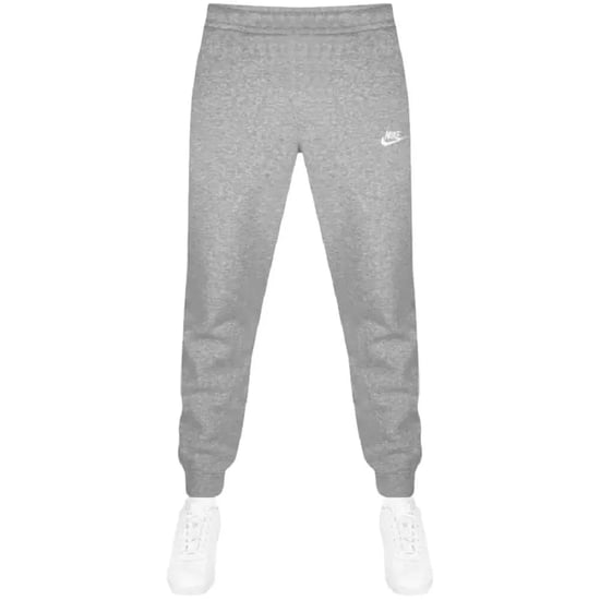 Nike Grey Club Hooded Fleece Tracksuit - Image 3