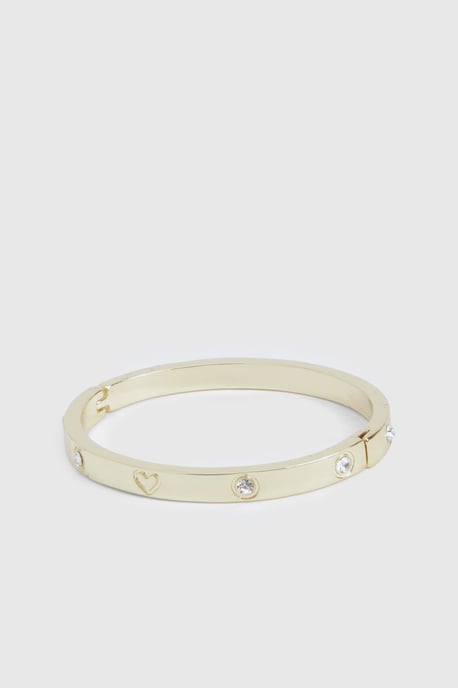 Heart Embossed Bangle - Image 2