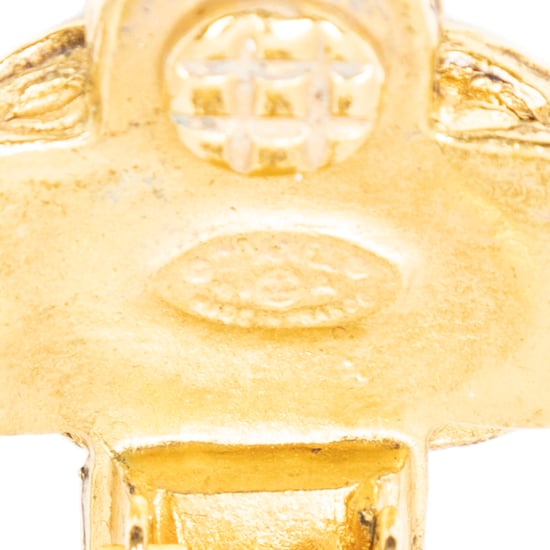 CC Cross Clip On Earrings Earrings - Image 3