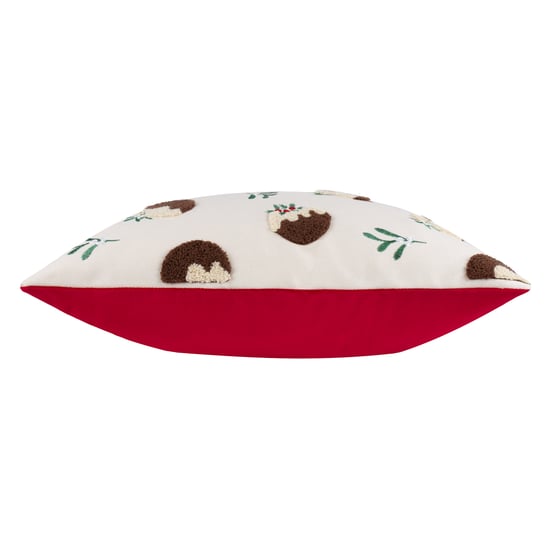 furn. Puddings Tufted Velvet Feather Filled Cushion, 45 cm x 45 cm - Image 3