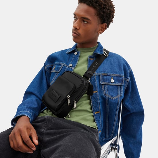 Racer Sling Pack in Smooth Leather - Image 4