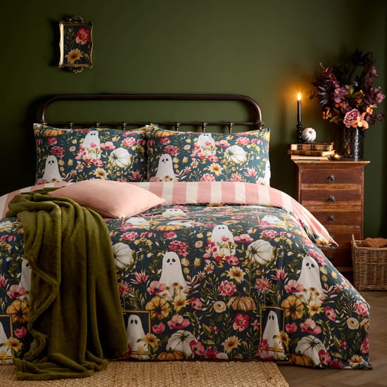 Furn Bootanical Printed Reversible Duvet Cover Set, Multicolour - Image 1
