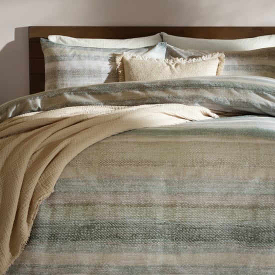Yard Swift Brushed Cotton Duvet Cover Set, Eucalyptus - Image 4