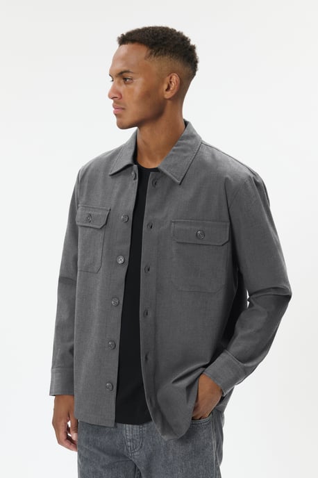 Overshirts MAdamo Overshirts Regular fit melange - Image 2