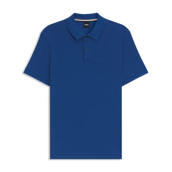 Men's Boss Pallas Polo Shirt in Blue - Image 4