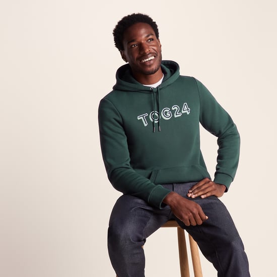 Rinson Mens Hoody Racing Green - Image 4