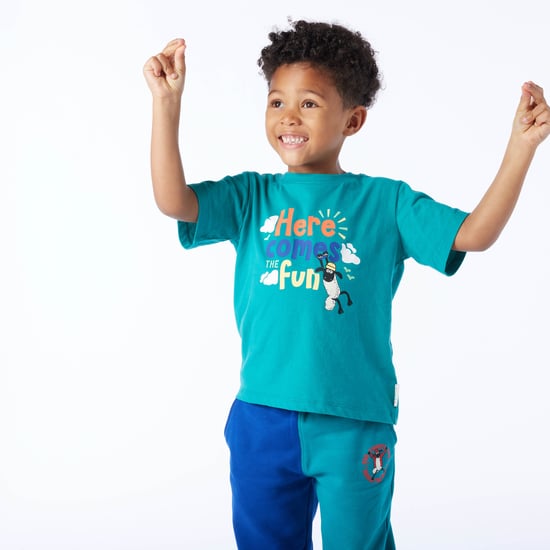 Boreray Kids Shaun the Sheep TShirt Jungle Green - Image 4