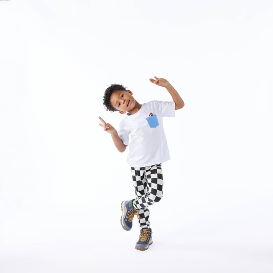 Racka Kids Shaun the Sheep Legging Black Woolly Checkerboard - Image 4