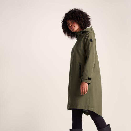 Nova Womens Waterproof Jacket Khaki - Image 2