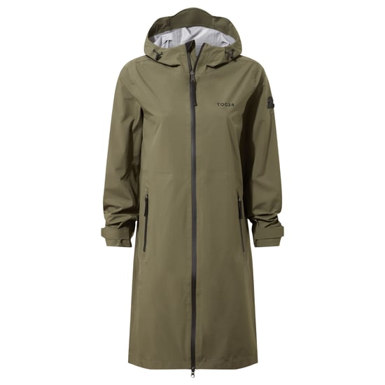 Nova Womens Waterproof Jacket Khaki - Image 5