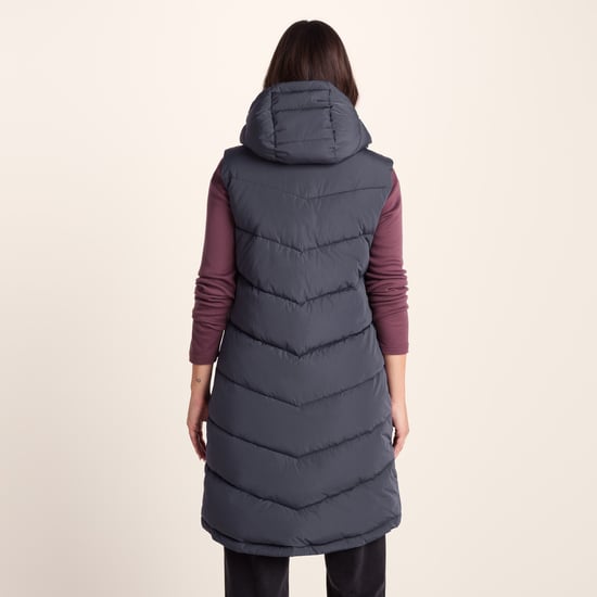 Ranskill Womens Gilet Washed Blue - Image 2