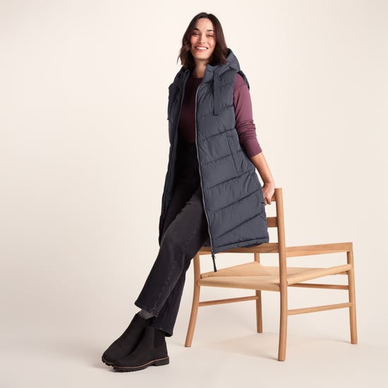 Ranskill Womens Gilet Washed Blue - Image 4