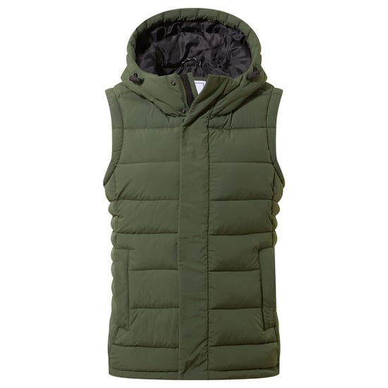 Wyness Womens Padded Gilet Dark Green - Image 5