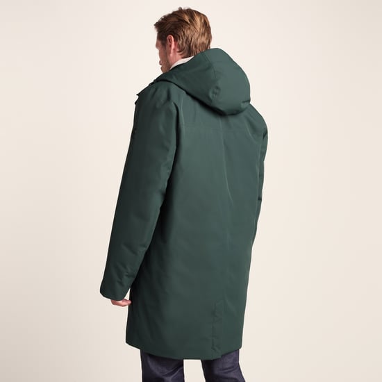 Aksel Mens Waterproof Parka Racing Green - Image 2