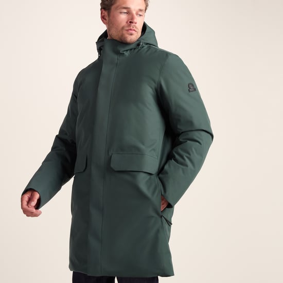 Aksel Mens Waterproof Parka Racing Green - Image 6