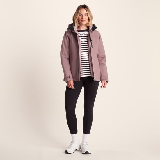 Beverley Womens Waterproof 3in1 Jacket Mauve - Image 3