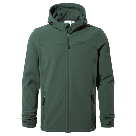 Feizor Mens Softshell Hoody Racing Green - Image 5
