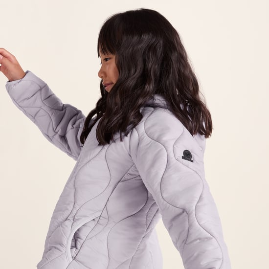 Arbor Kids Padded Jacket Lavender Grey - Image 6