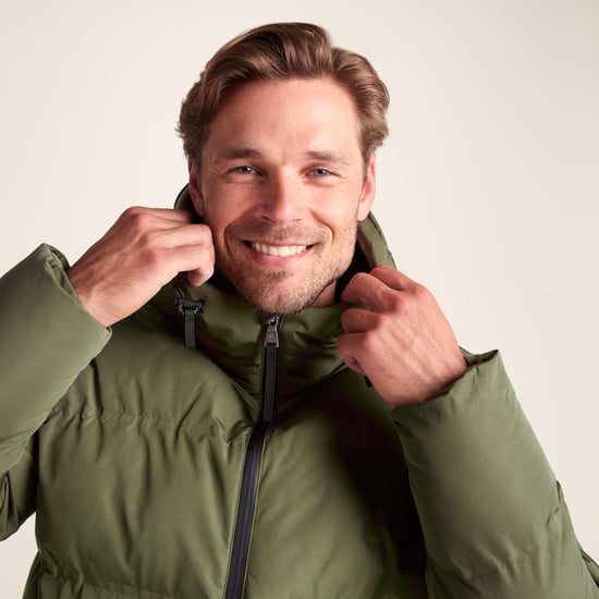 Menka Mens Padded Jacket Khaki - Image 4