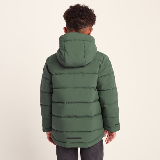 Harecroft Kids Padded Jacket Dark Fern - Image 2
