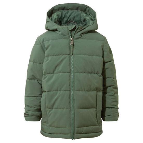 Harecroft Kids Padded Jacket Dark Fern - Image 5