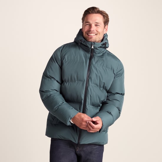Menka Mens Padded Jacket Graphite - Image 1