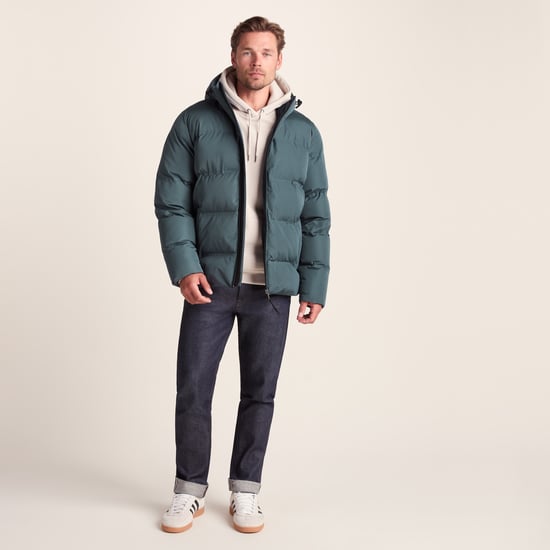 Menka Mens Padded Jacket Graphite - Image 3