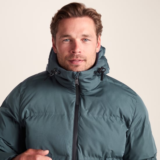 Menka Mens Padded Jacket Graphite - Image 4
