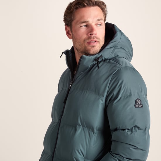 Menka Mens Padded Jacket Graphite - Image 5