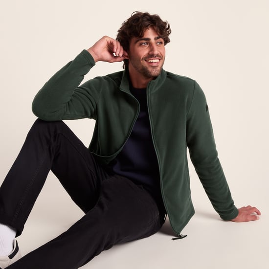 Revive Mens Fleece Jacket Racing Green - Image 4