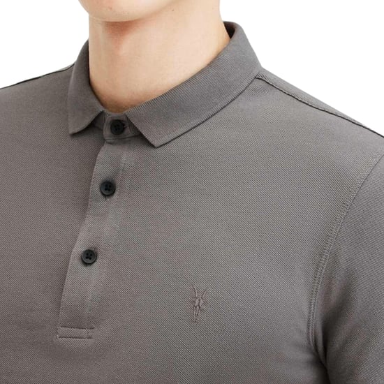 All Saints Mens Polo Shirt Reform Summer Pique Casual Short Sleeve Pullover Tee - Image 5