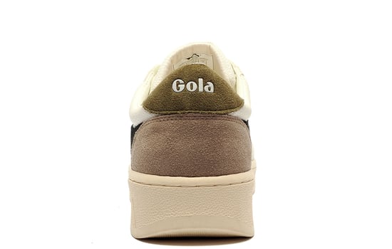 Gola Classics Grandslam Trident Leather Mens Trainers - Image 3