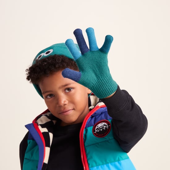 Adal Kids Shaun the Sheep Knit Gloves Jungle Green - Image 1