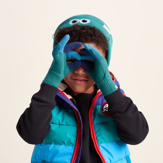 Adal Kids Shaun the Sheep Knit Gloves Jungle Green - Image 3