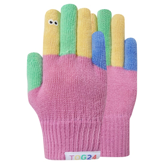 Adal Kids Shaun the Sheep Knit Gloves Piglet Pink - Image 4