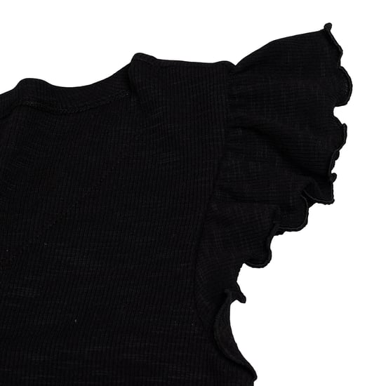 T-shirt met korte mouwen en ruches 665918 voor meisjes - Image 2