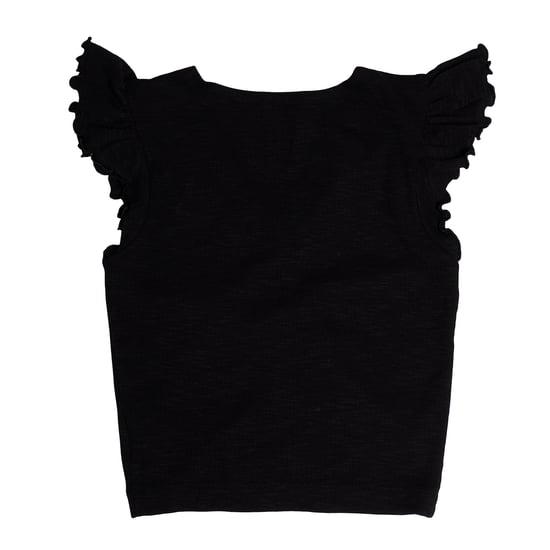 T-shirt met korte mouwen en ruches 665918 voor meisjes - Image 5