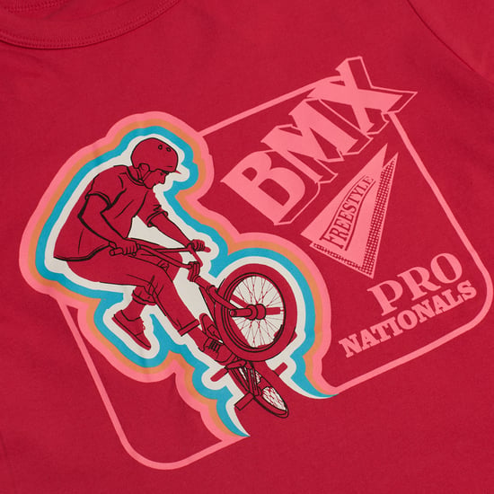 T-shirt met korte mouwen en grafische print voor jongens 668058 - Image 4