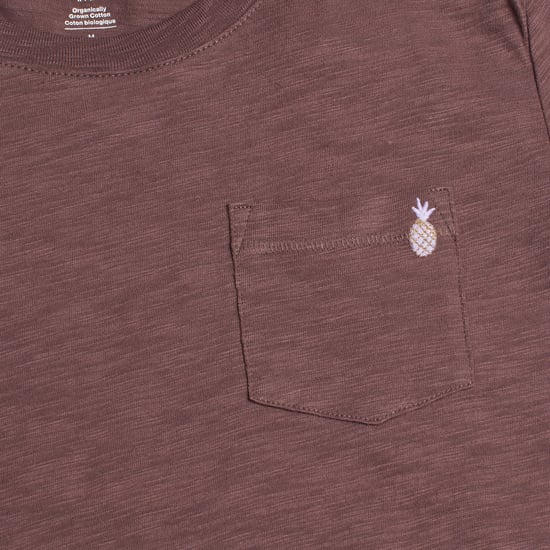 Katoenen T-shirt met korte mouwen voor jongens 793074 - Image 4