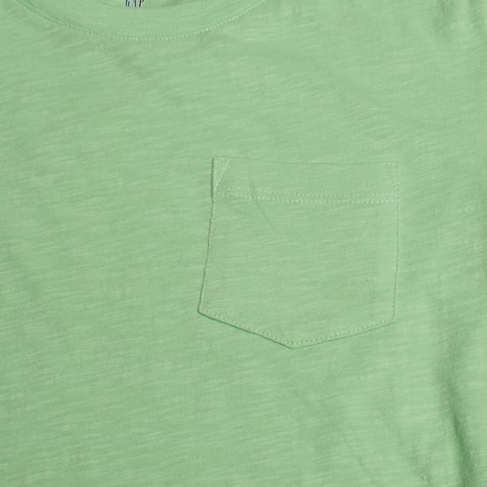 Kortärmad bomulls-T-shirt för pojkar 601387 - Image 2