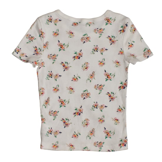 Geribd T-shirt met korte mouwen 601390 voor meisjes - Image 3