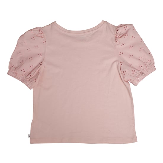 Meisjes-T-shirt met geborduurde pofmouwen 601395 - Image 5