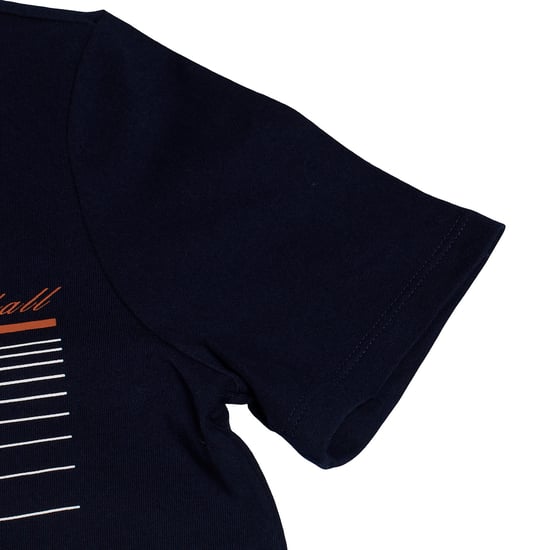 Pojkars t-shirt med grafisk tryck, kortärmad, 668026 - Image 3