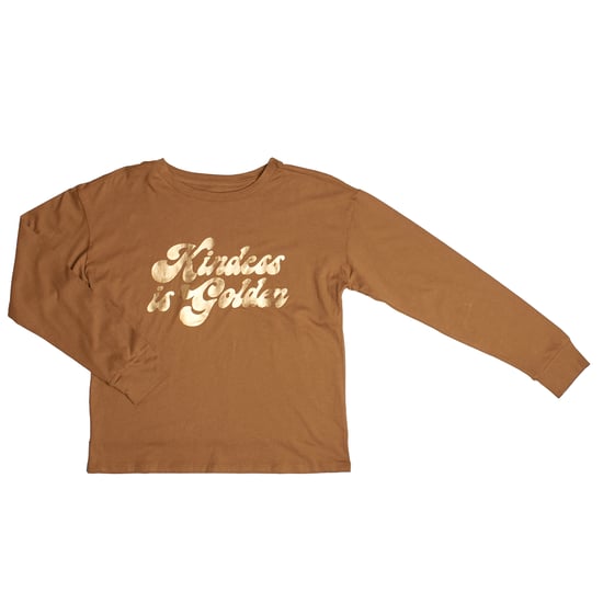 T-shirt met lange mouwen en grafische print 764487 voor meisjes - Image 1