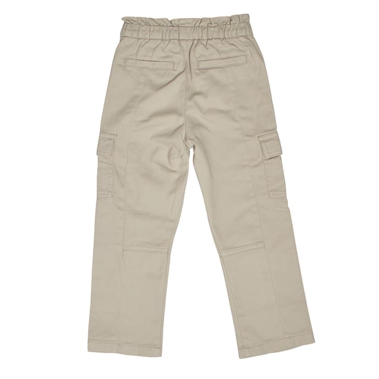 Girls' Cargo Pants with Elastic Waist 741056 - Image 2
